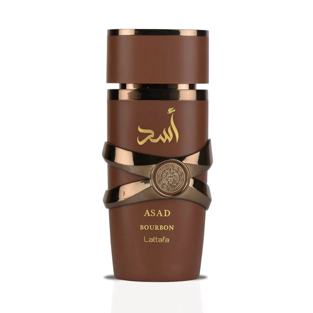Lattafa Men's Asad Bourbon EDP Spray 3.4 oz Fragrances