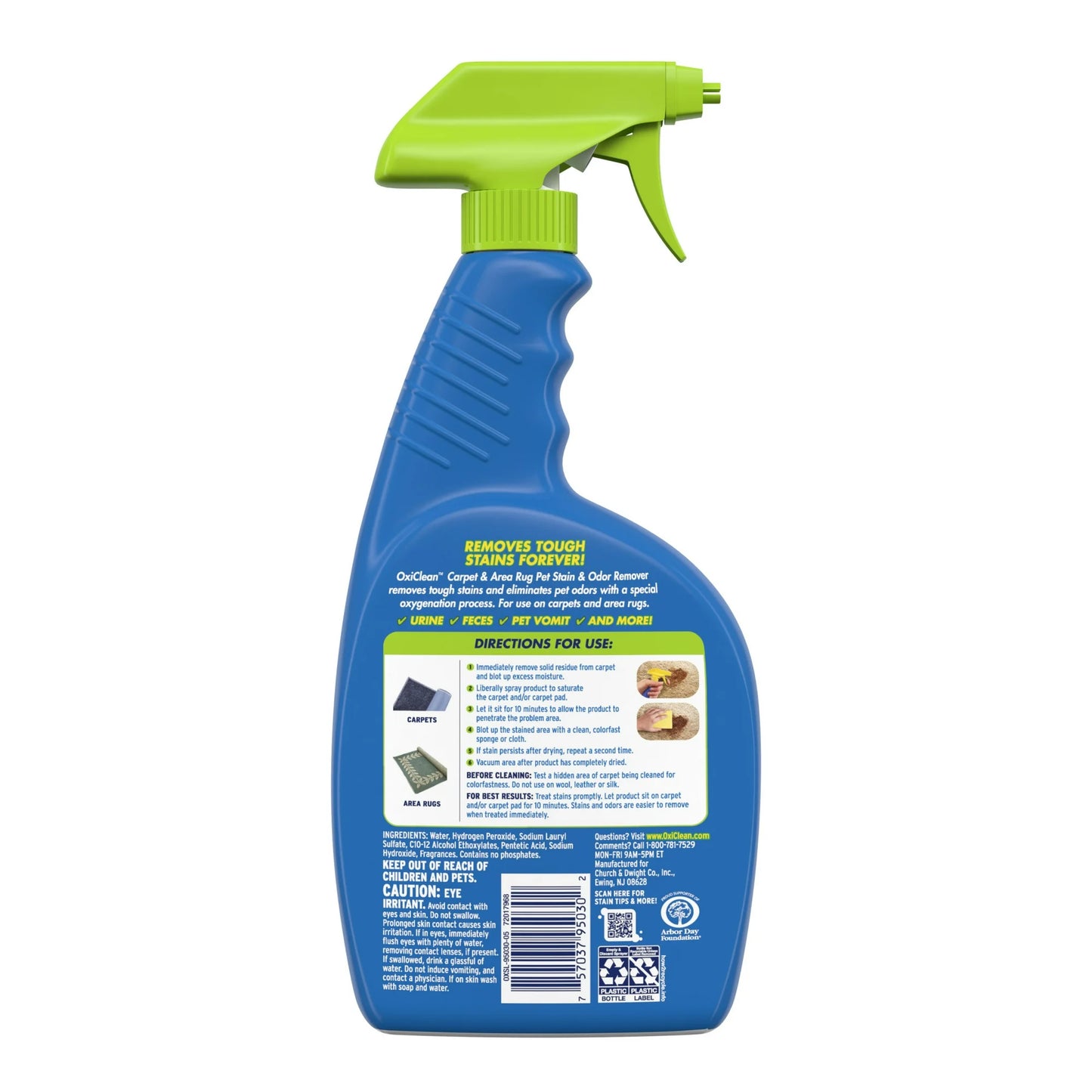 OxiClean Carpet and Rug Pet Stain and Odor Remover Spray