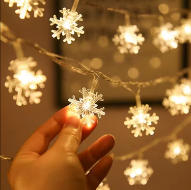 Snowflakes Christmas Lights